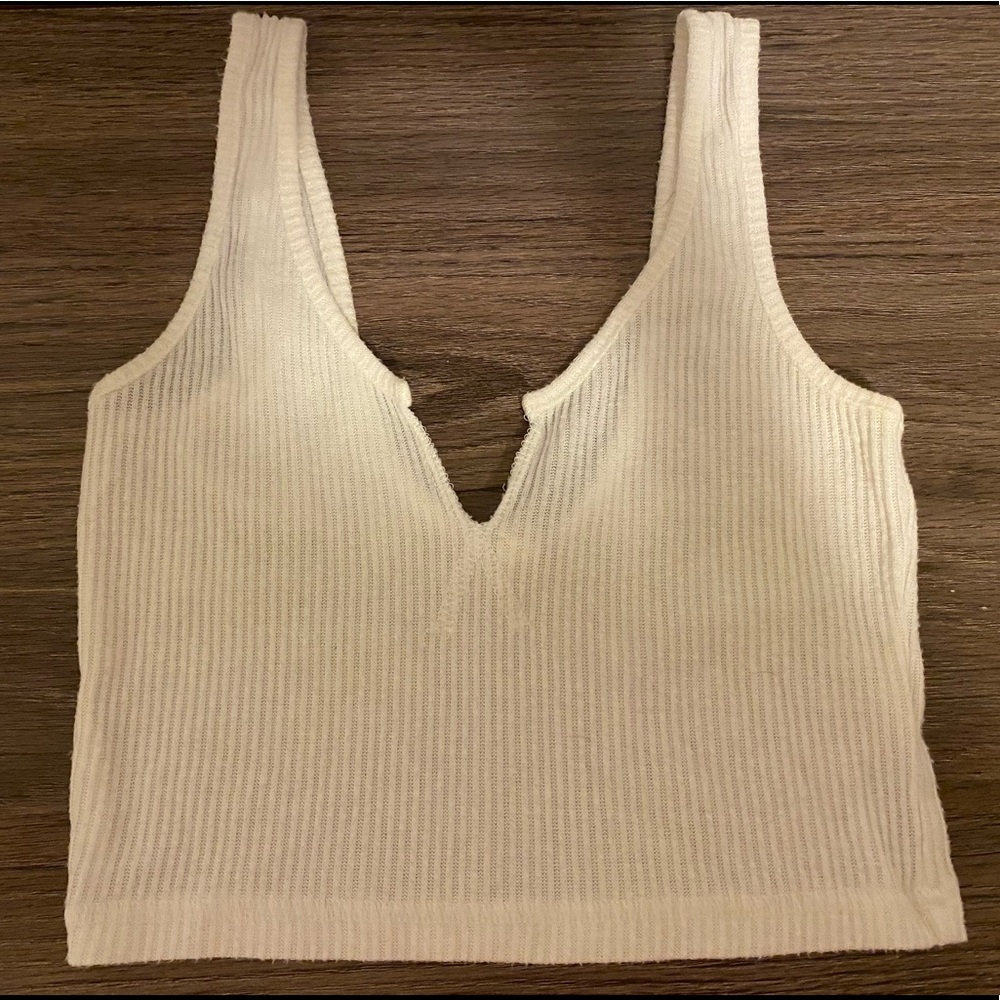 pacsun LA hearts cropped tank